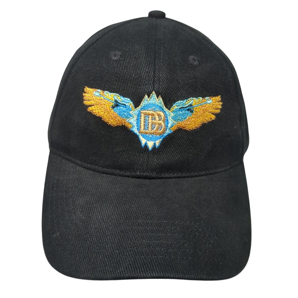 Doobie Brothers Slideback Baseball Cap Black One Size Adjustable ATT Headwear